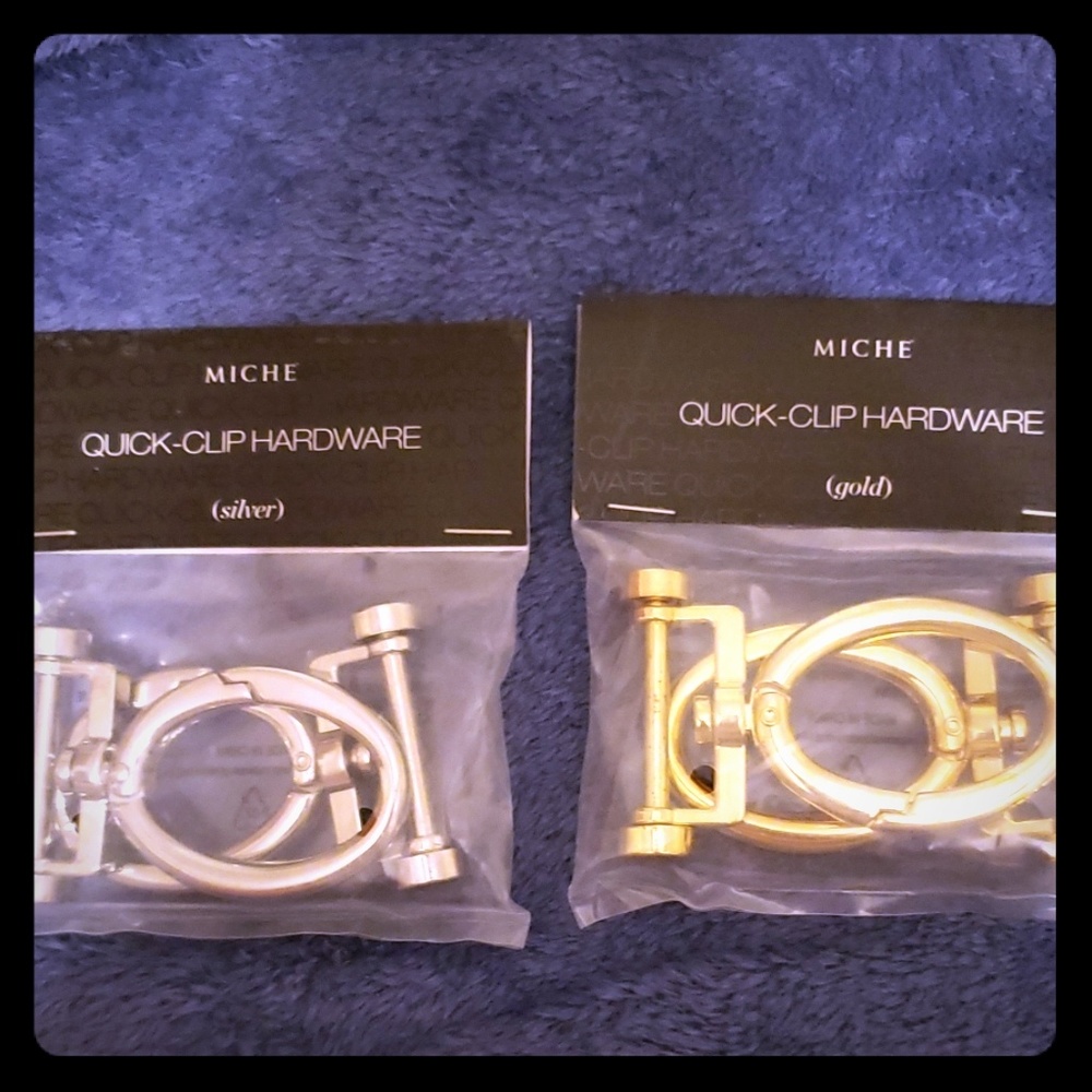 Miche quick-clip hardware
